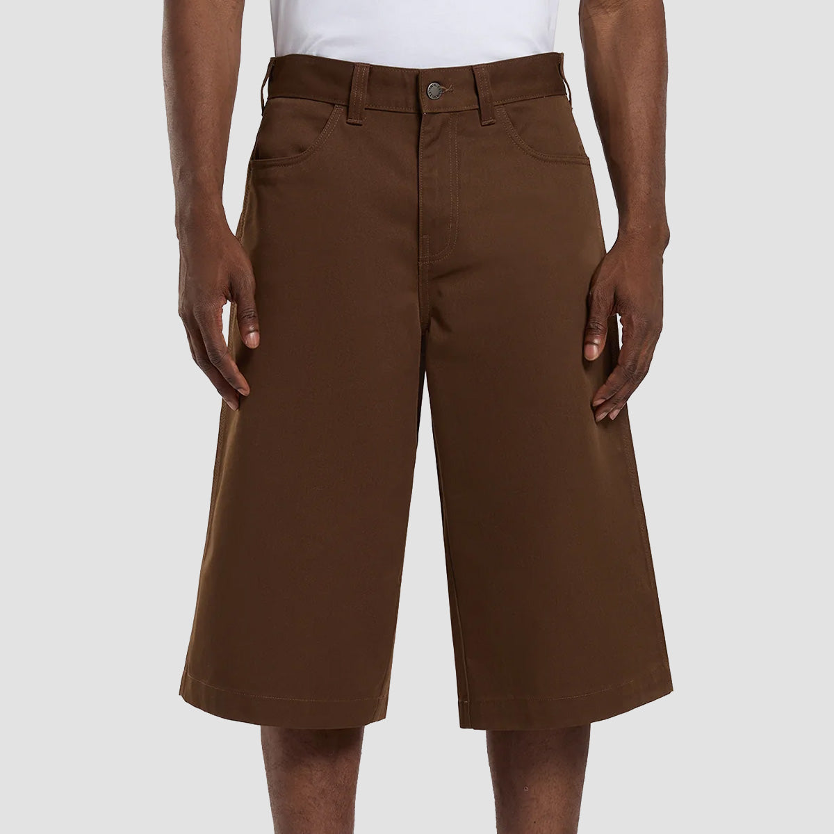 Dickies Union 17" Twill Shorts Timber Brown