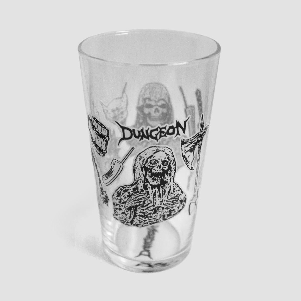 Dungeon Nightmare Pint Glass Glass