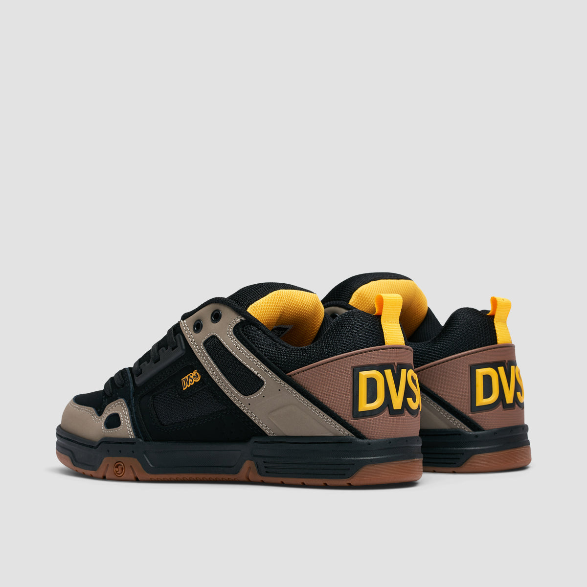 DVS Comanche Shoes - Brindle/Black/Yellow Nubuck