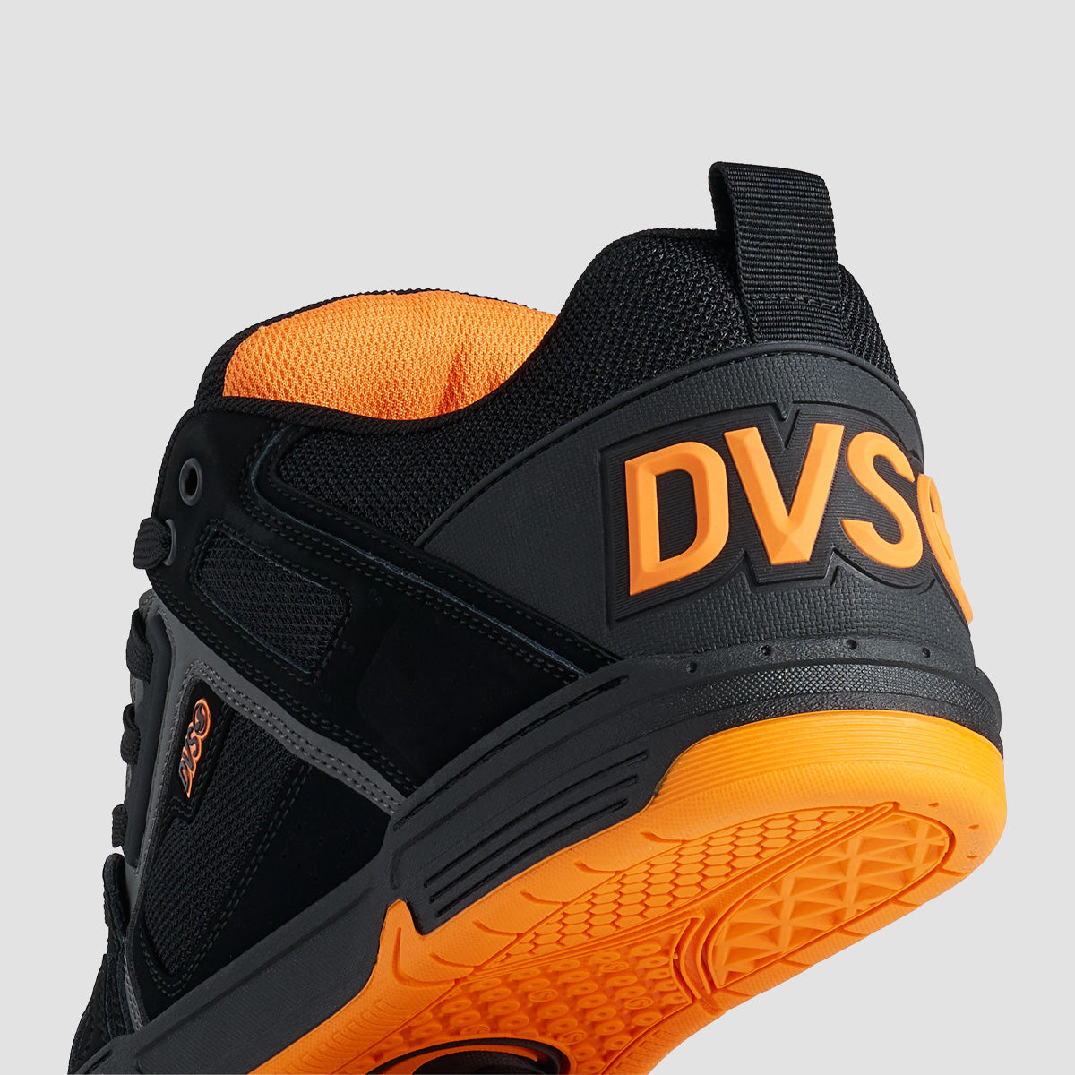 DVS Comanche Shoes - Black/Charcoal/Orange