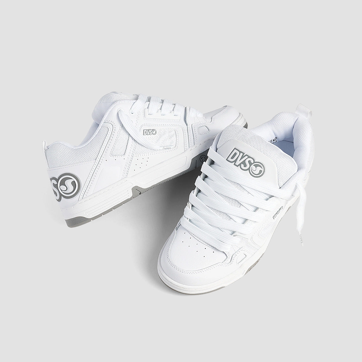DVS Comanche Shoes - White/White/Grey