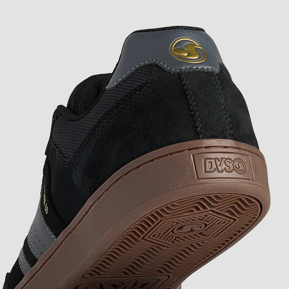 DVS Milan ST Shoes - Black/Black/Gum