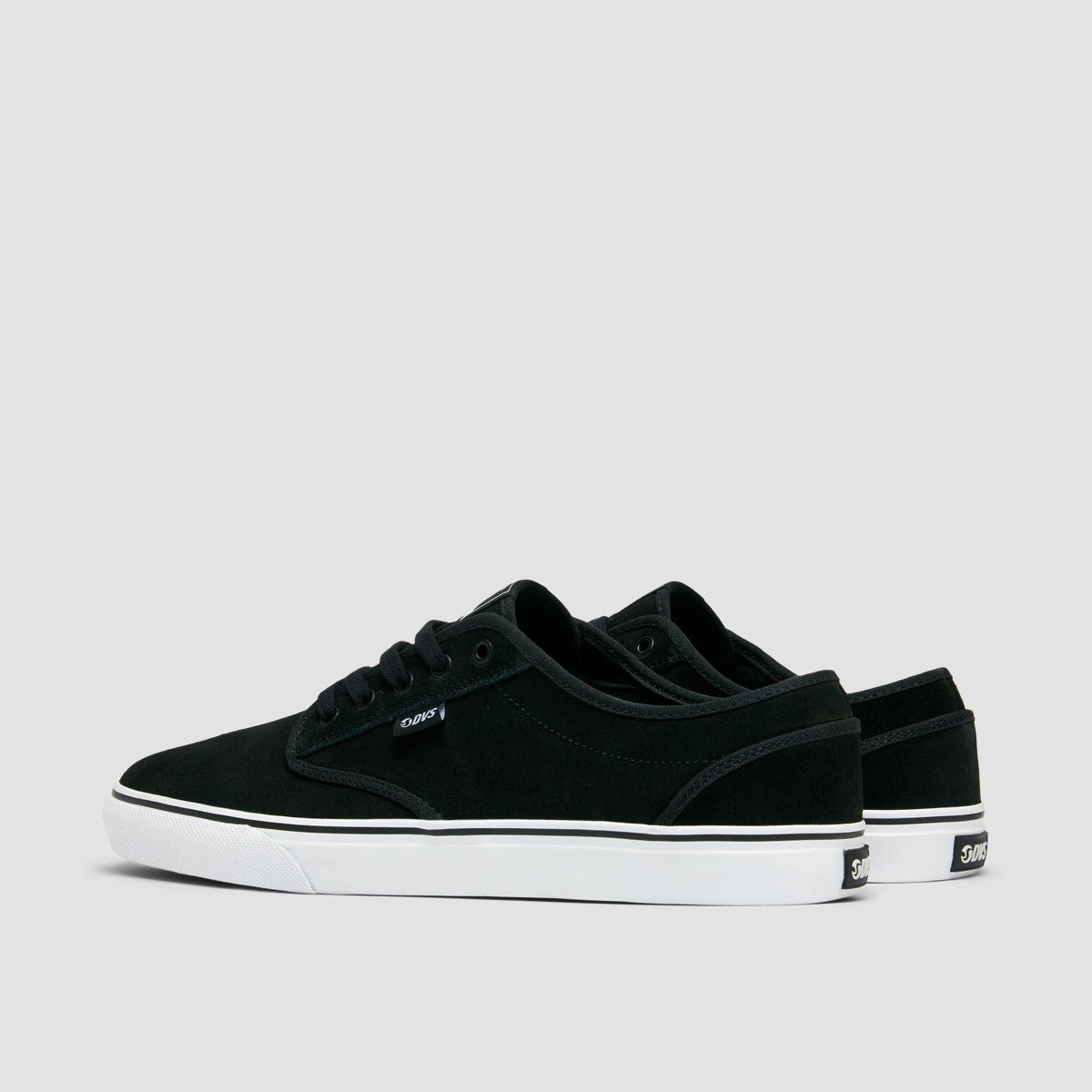 DVS Rico CT Shoes - Black/White Suede