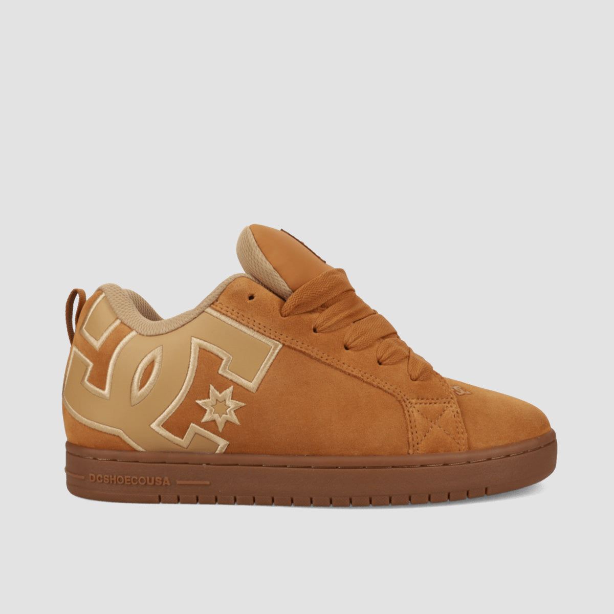 DC Court Graffik Shoes - Brown/Gum