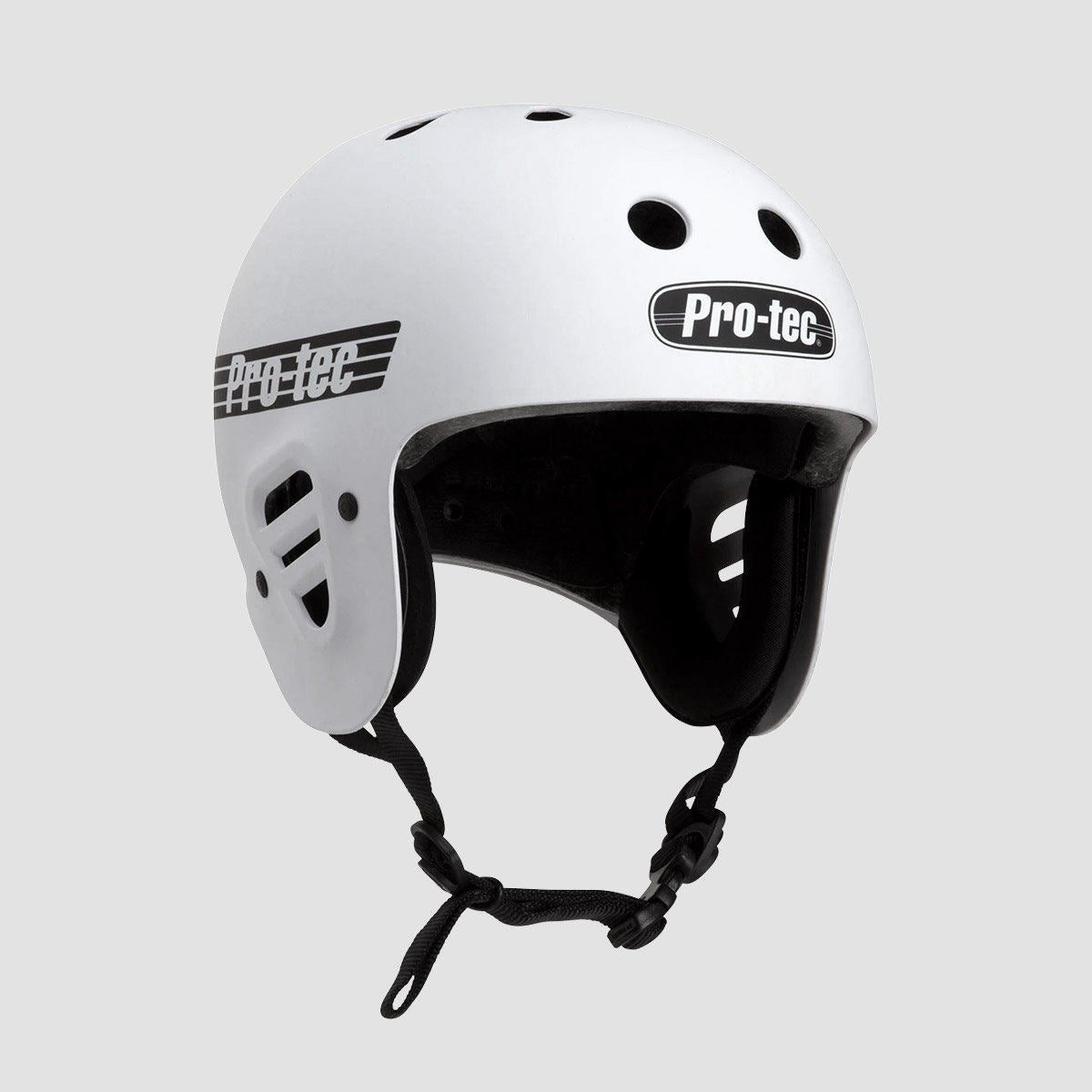 Protec Full Cut Certified Helmet Matte White