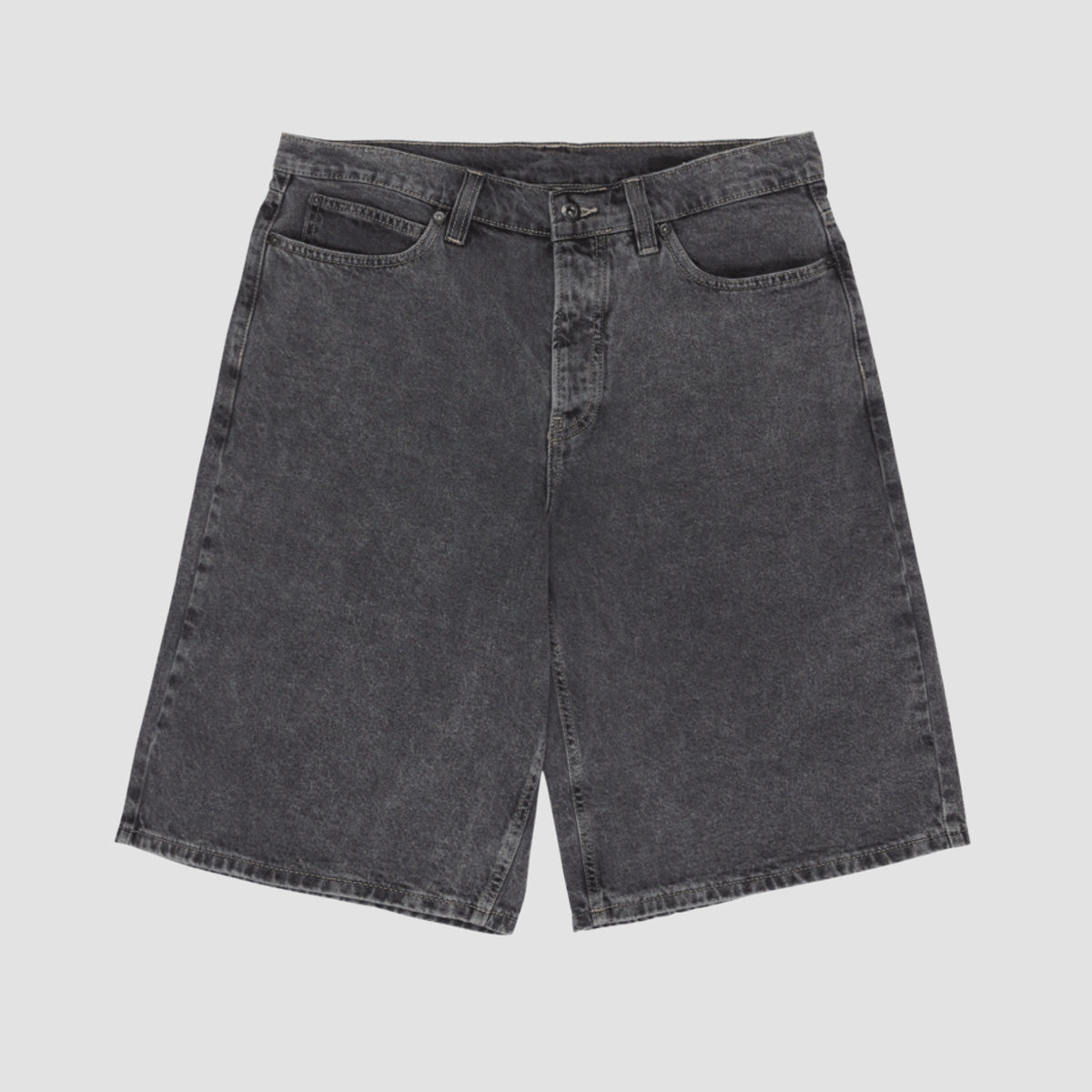 Element Big 5 Denim Shorts Mid Grey Tint