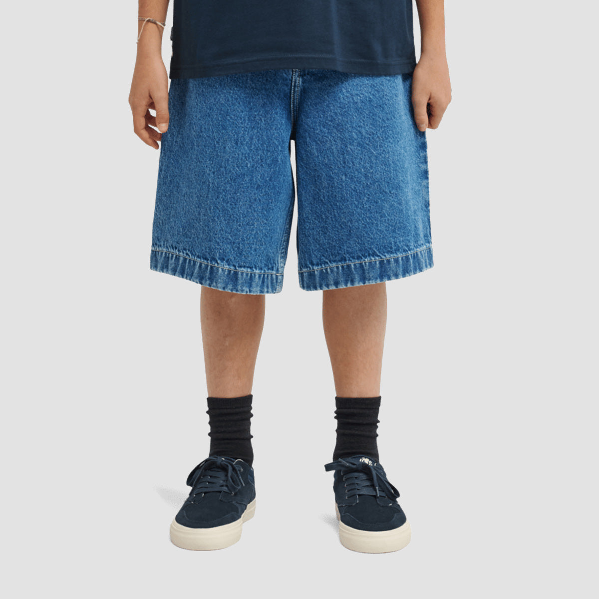 Element Big 5 Denim Shorts Mid Used - Kids