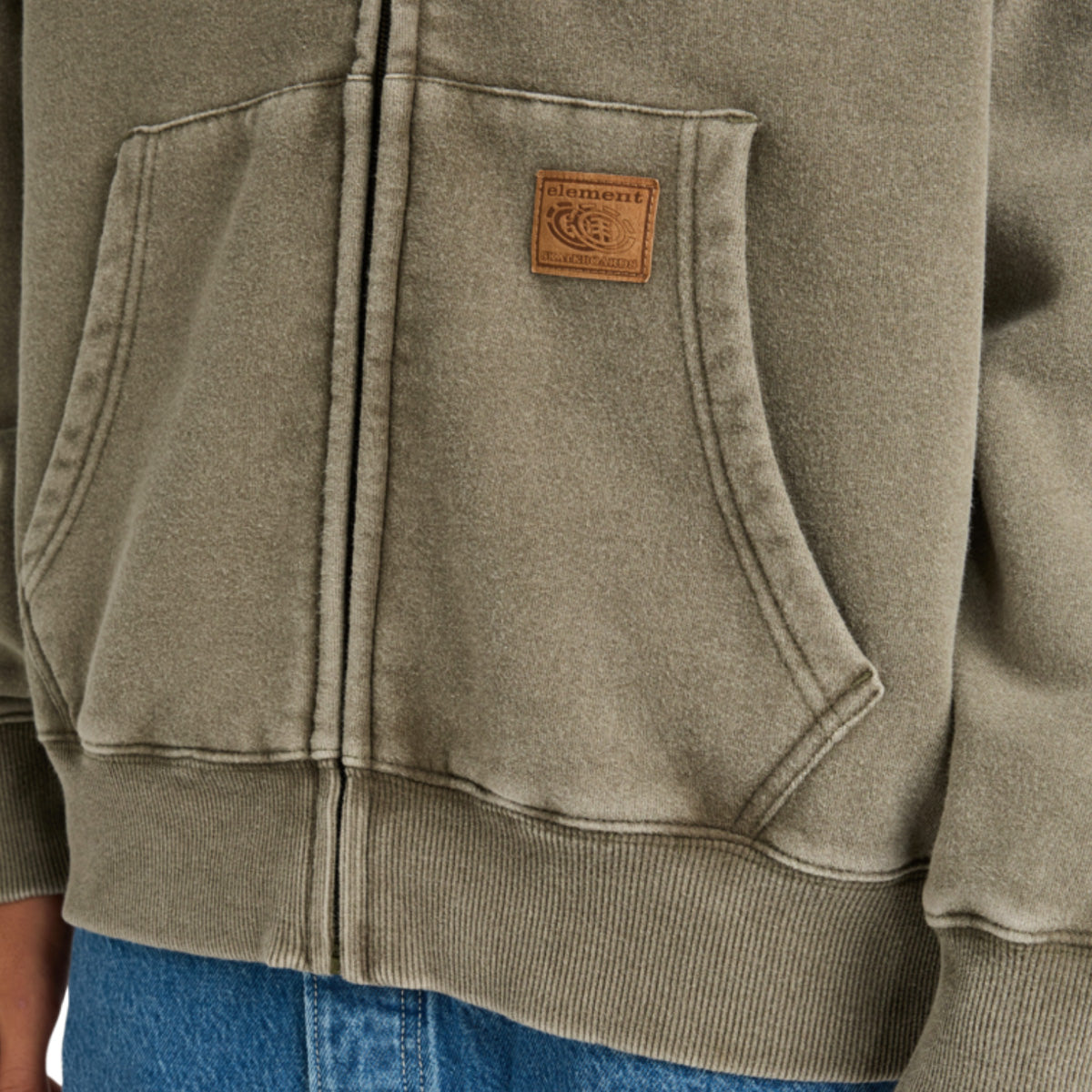 Element Cargo Zip Hoodie Forest Night