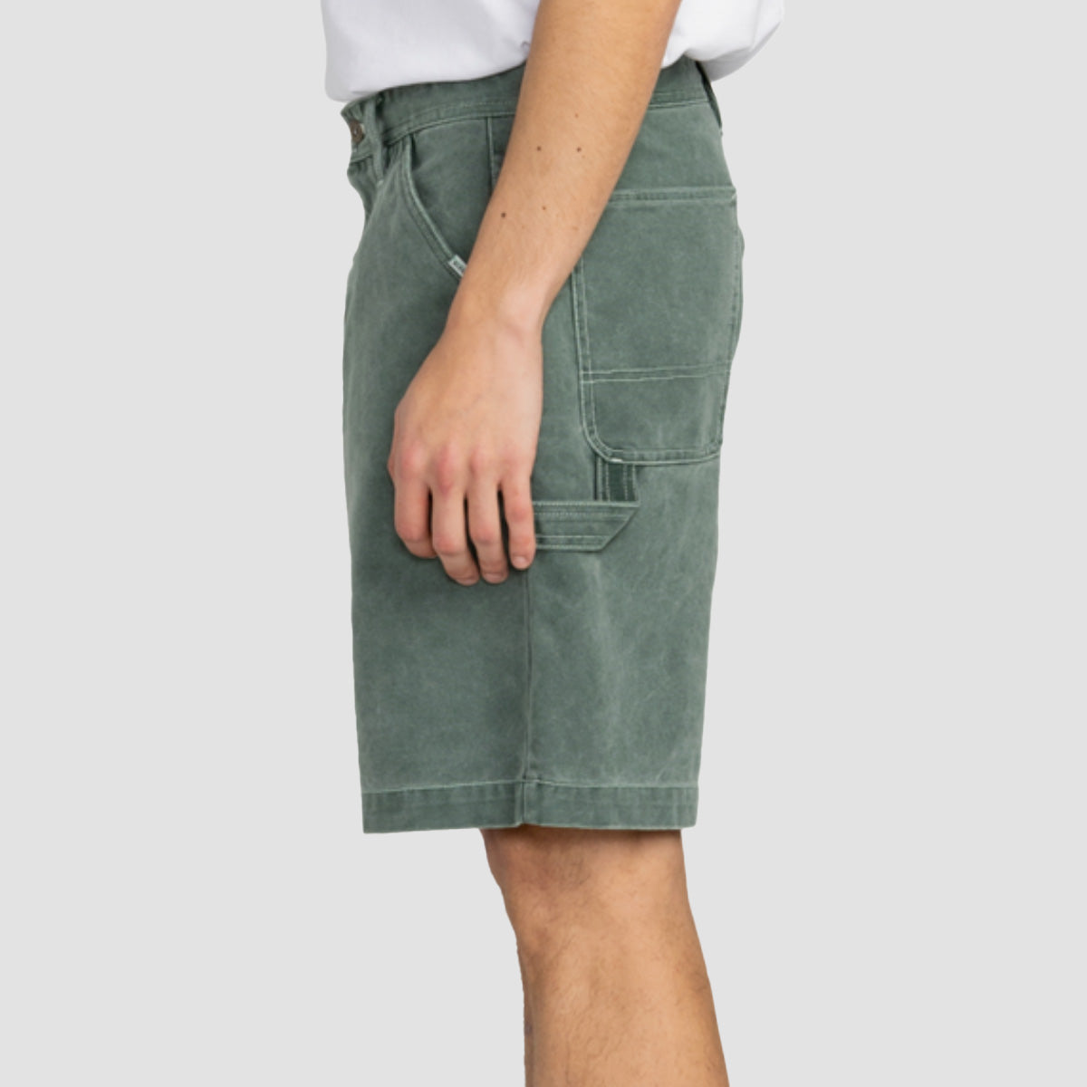 Element Carpenter Canvas Shorts Jungle Green