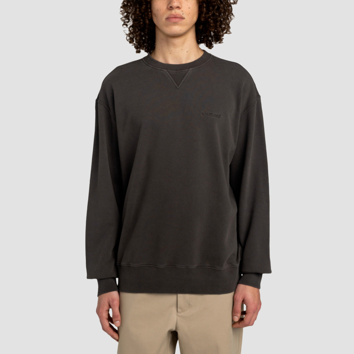 Element Cornell 3.0 Crew Sweatshirt Off Black