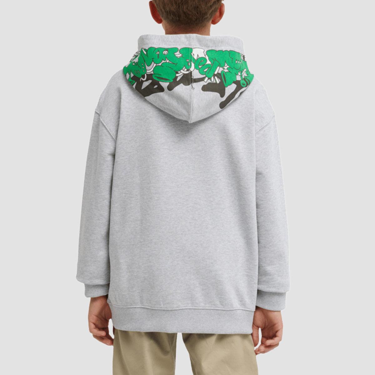 Element Horn Pullover Hoodie Mid Grey Heather - Kids