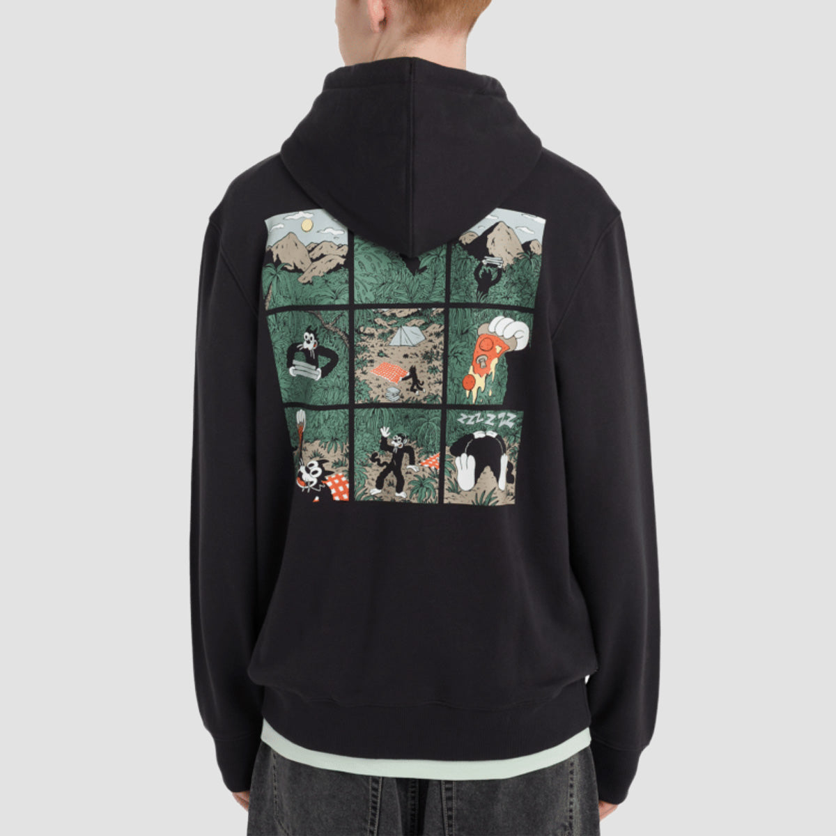 Element Picnic Pullover Hoodie Off Black
