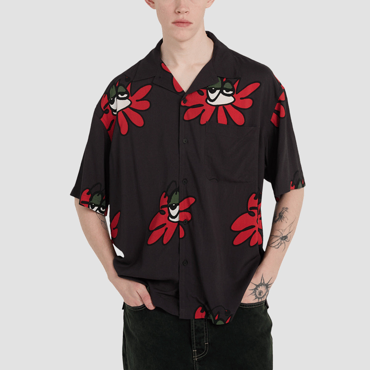 Element Relax Resort Short Sleeve Shirt Poppies