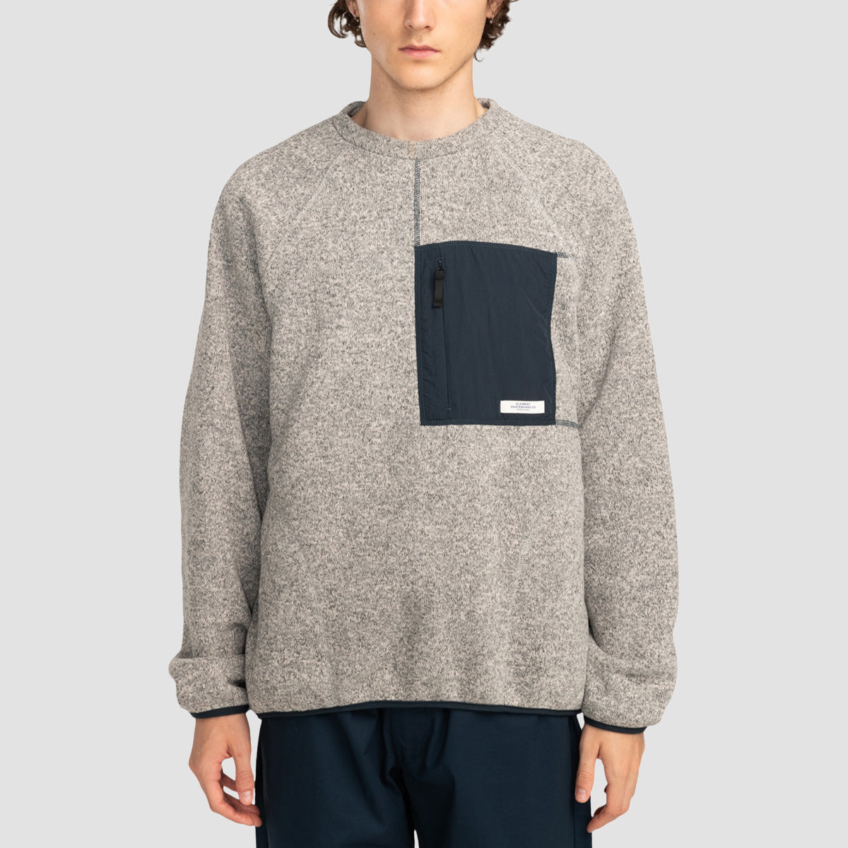 Element Sahtu Sweatshirt Stone Heather