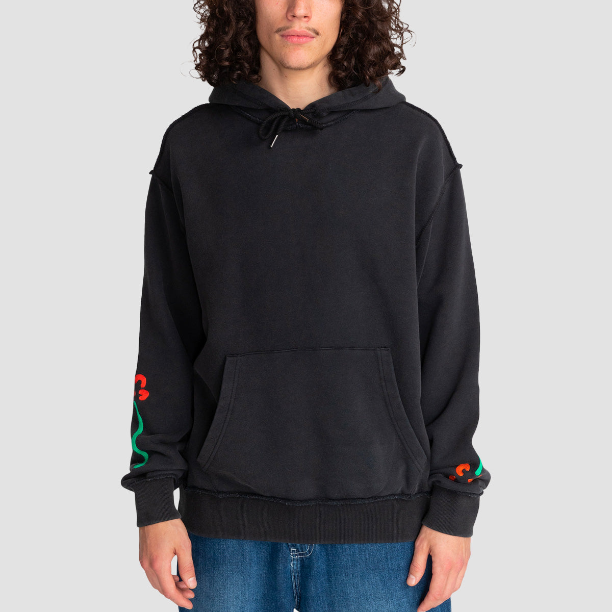 Element Skateboarding Mi Amor Pullover Hoodie Flint Black