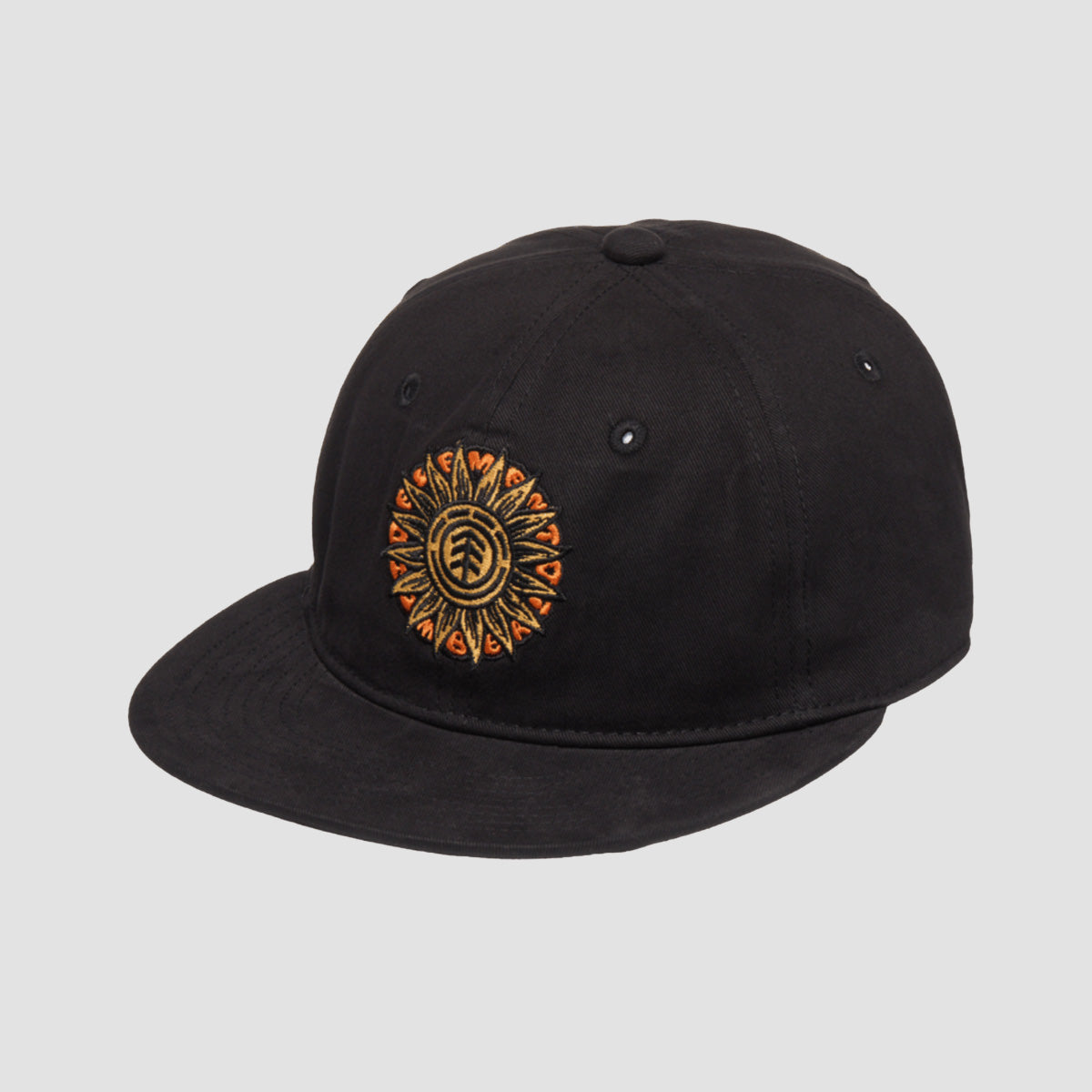 Element X Timber 6 Panel Cap Flint Black