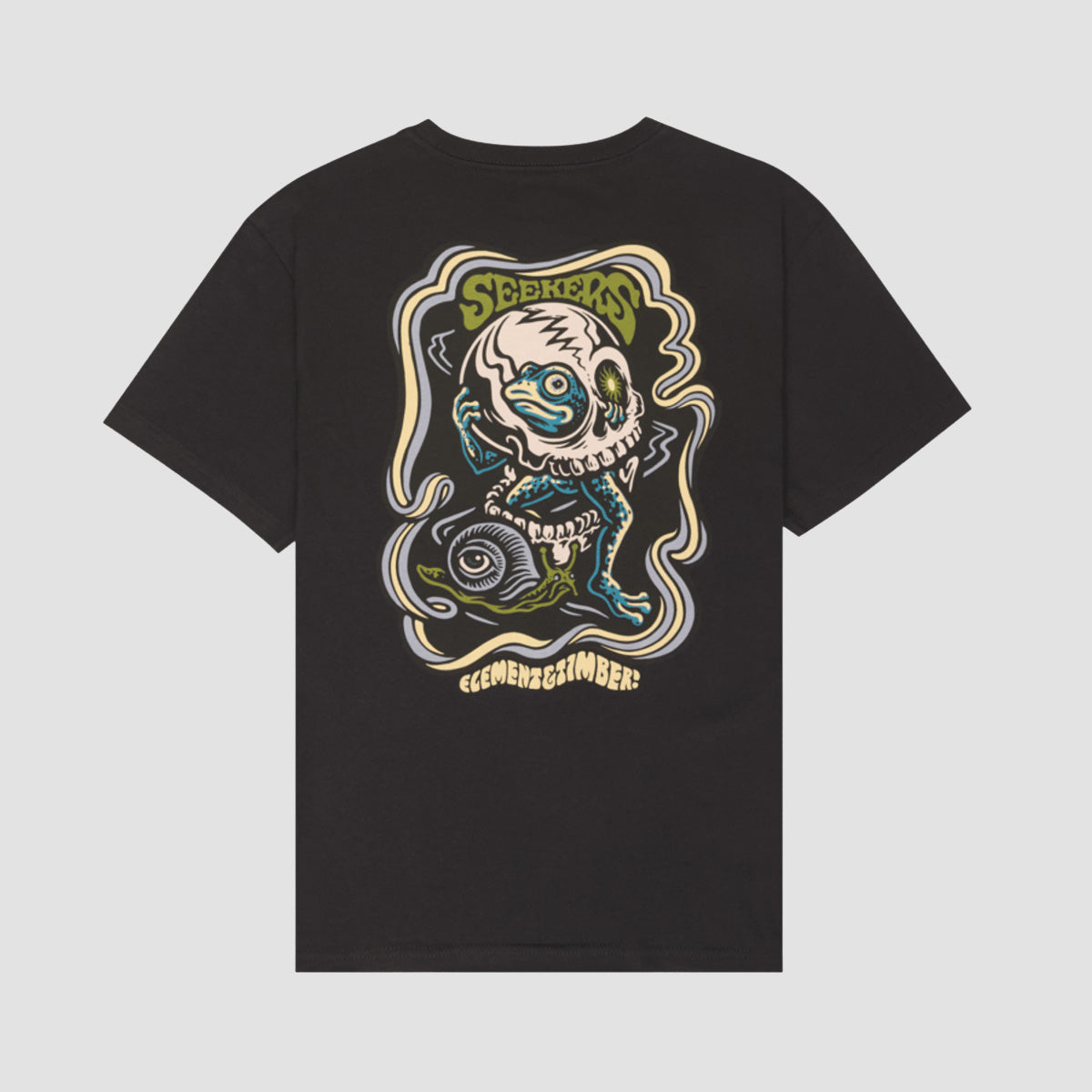 Element X Timber Hermit T-Shirt Off Black - Kids