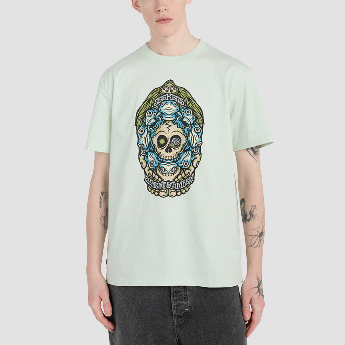 Element X Timber Orbit T-Shirt Green Lily