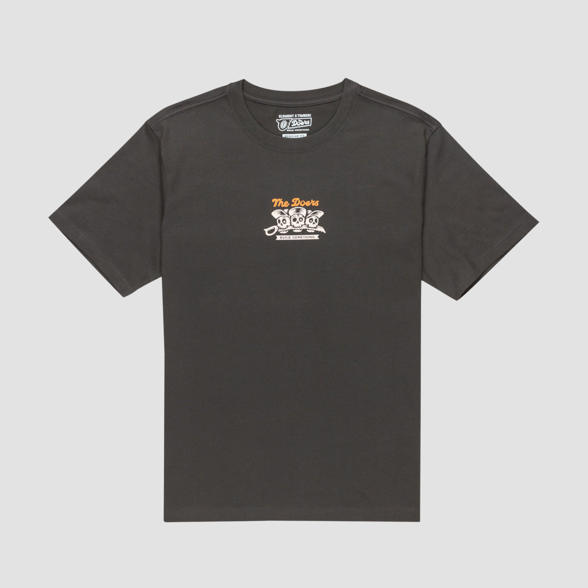 Element X Timber Skeleton T-Shirt Off Black