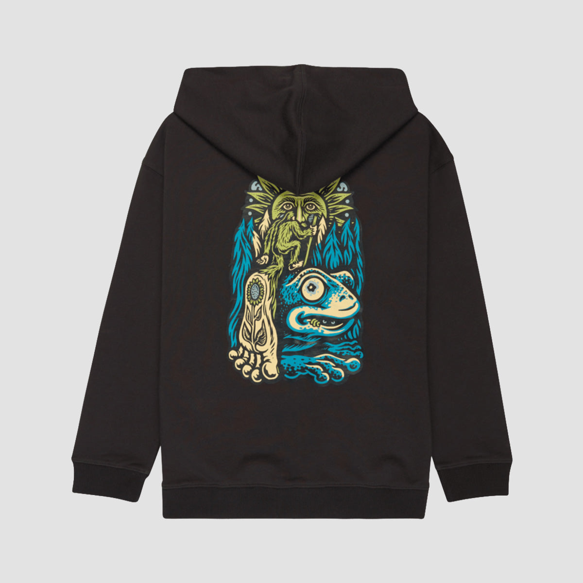 Element X Timber Take A Hike Zip Hoodie Off Black - Kids