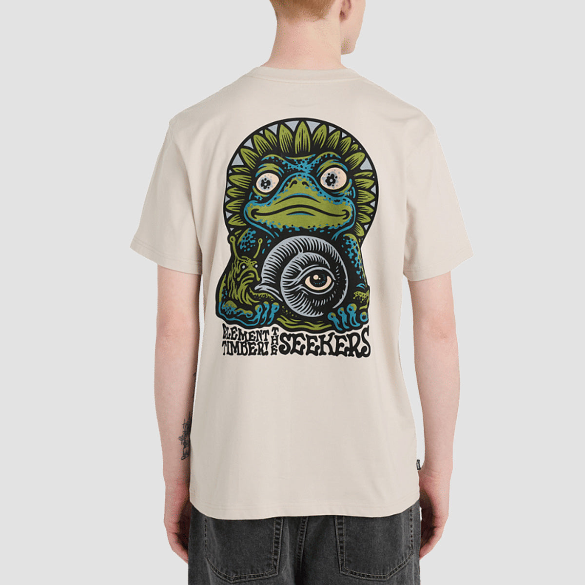 Element X Timber The Frog T-Shirt Oat Milk