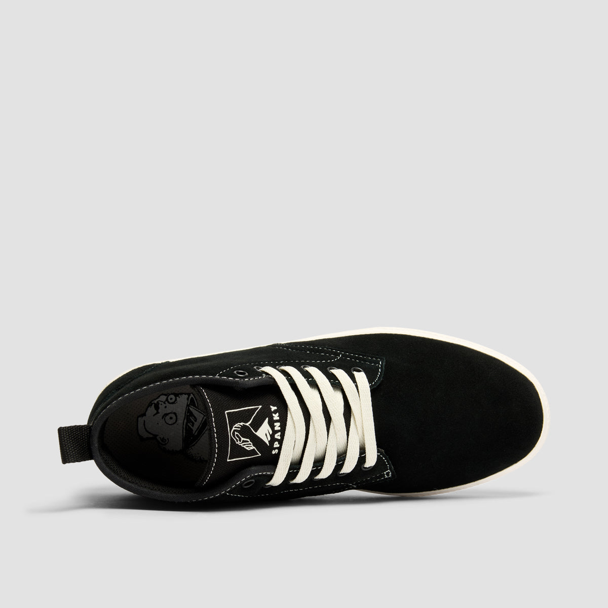 Emerica Spanky Hi Top Shoes - Black/Tan