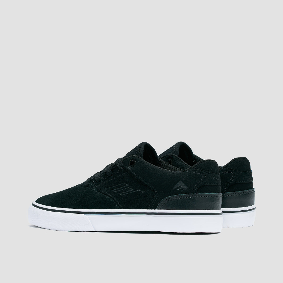 Emerica The Low Vulc Shoes Black/White/Gum - Kids