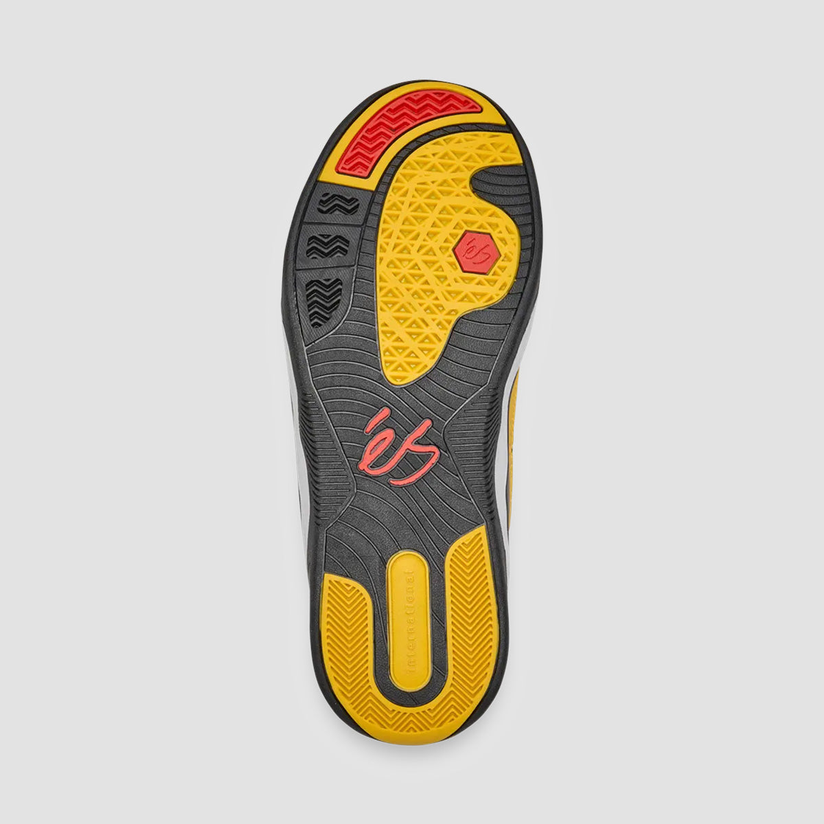 eS Imprint Shoes - Black/Yellow