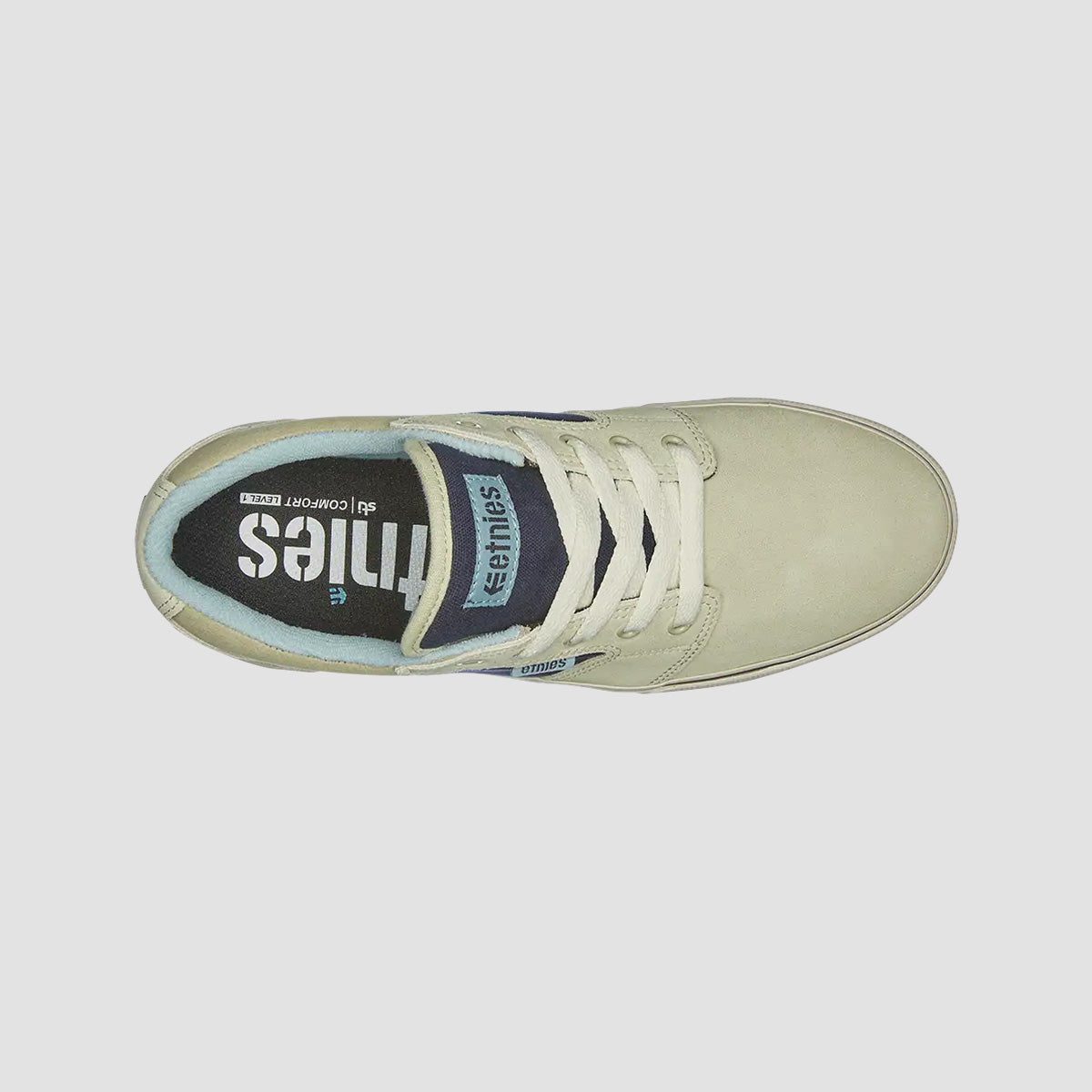 Etnies Barge LS Shoes - Tan/Navy