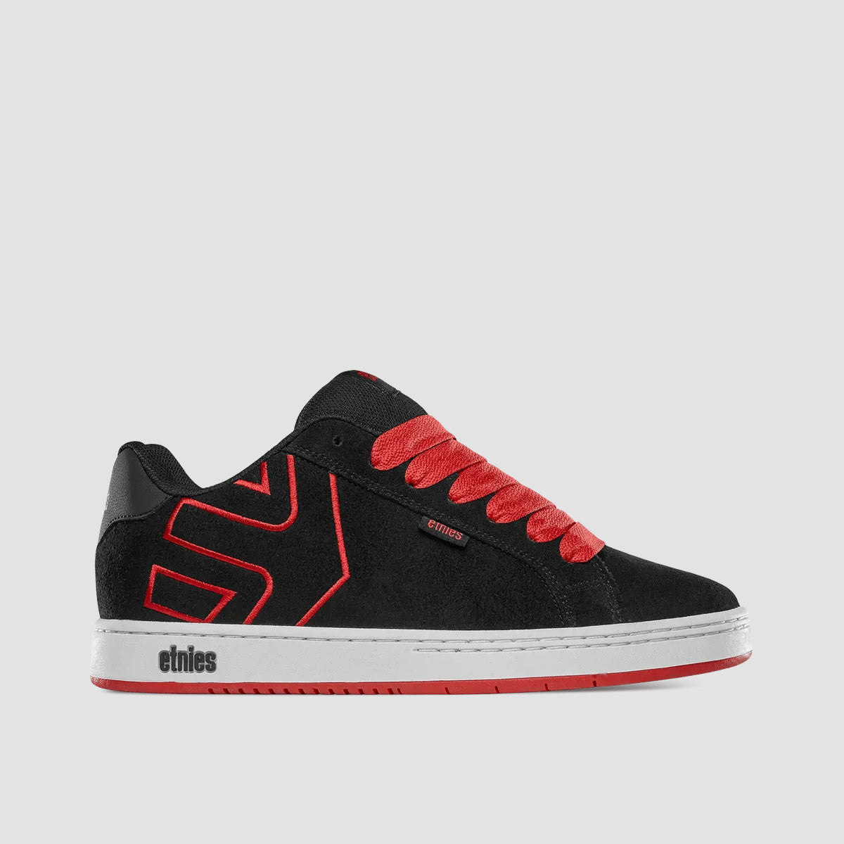 Etnies Fader Shoes - Black/Red