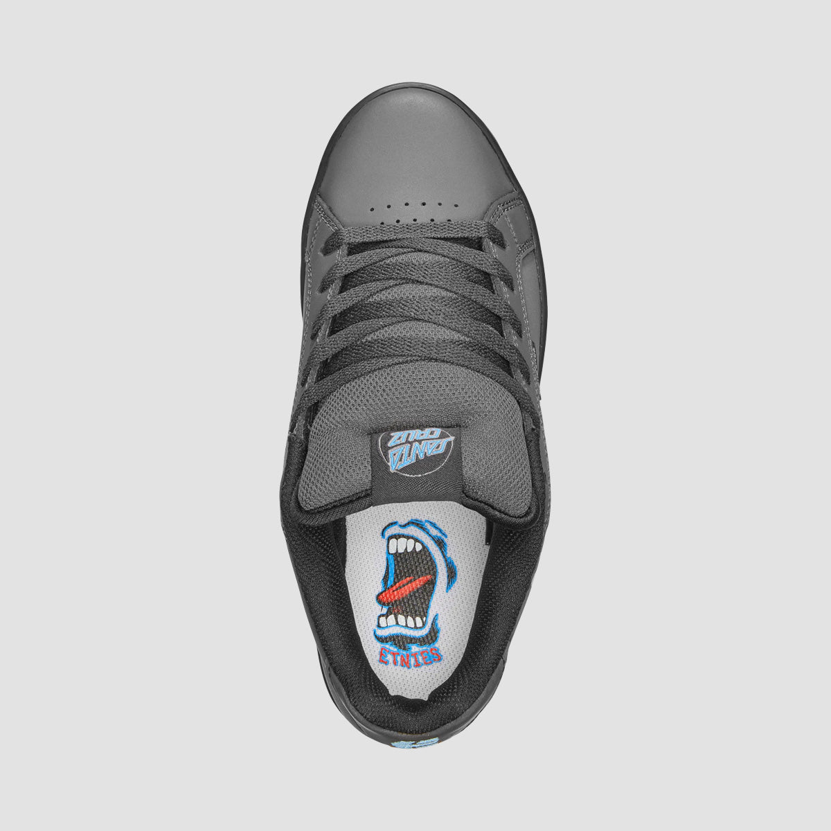 Etnies Fader X Santa Cruz Shoes - Dark Grey/Black - Kids