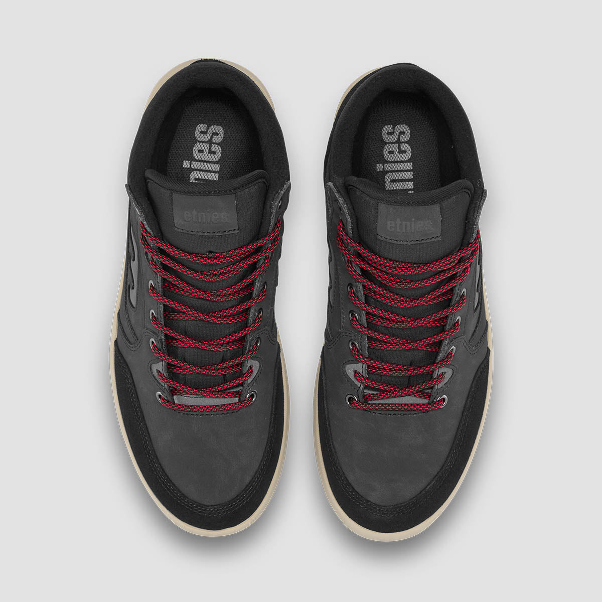 Etnies Loot WR High Top Shoes - Black/Dark Grey