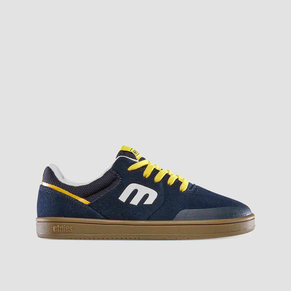 Etnies Marana Shoes - Navy/Gum/Yellow - Kids