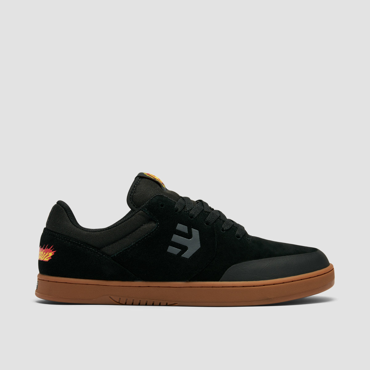 Etnies Marana X Santa Cruz Shoes Black Gum