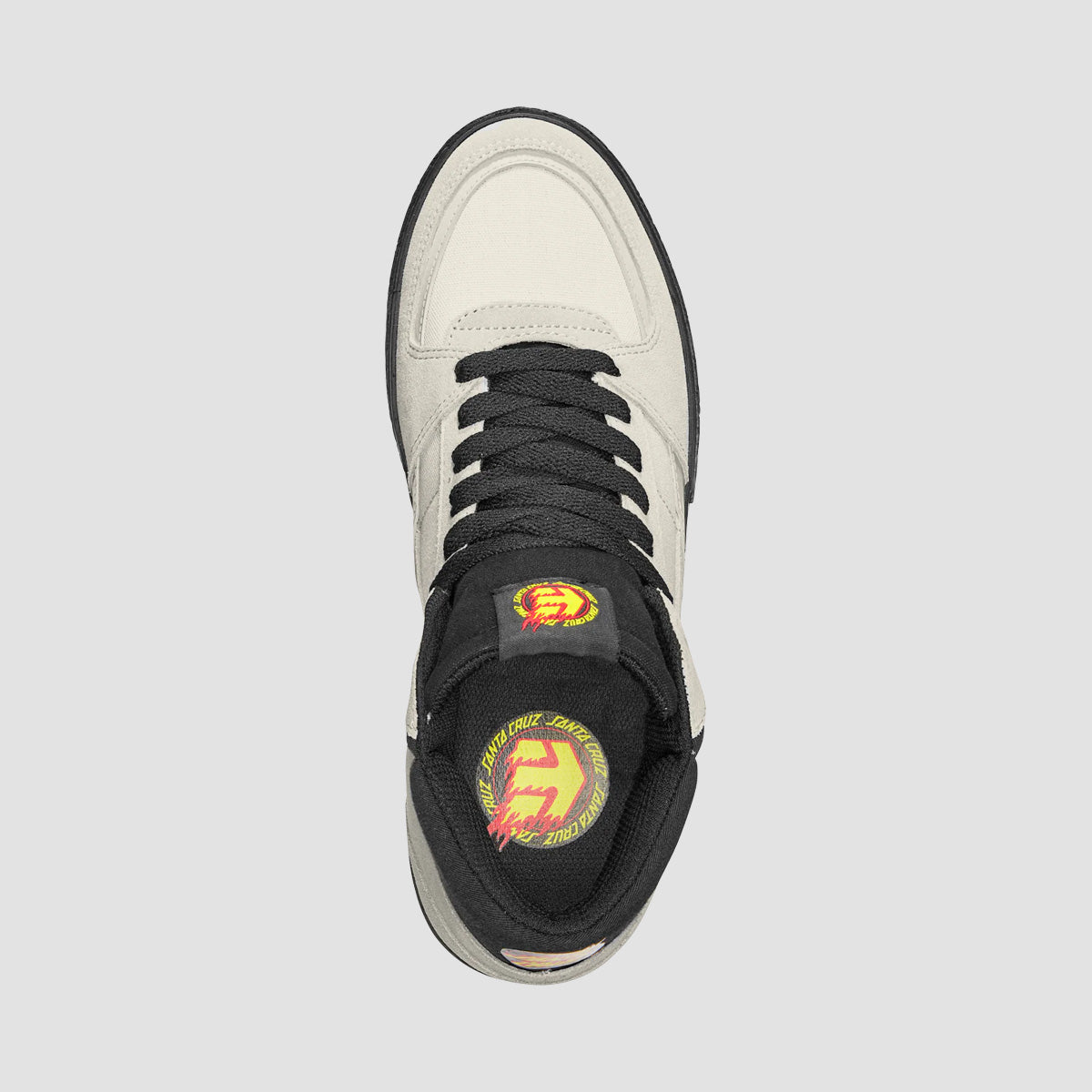 Etnies Screw Vulc X Santa Cruz Mid Top Shoes - White/Black