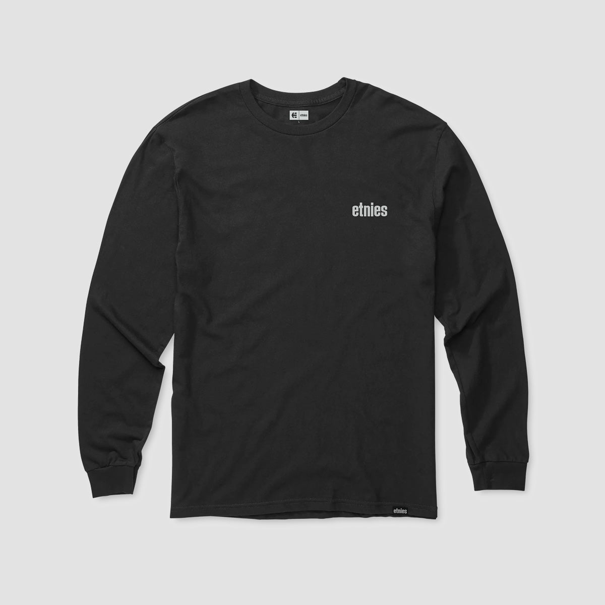 Etnies Wordmark Longsleeve T-Shirt Black/White