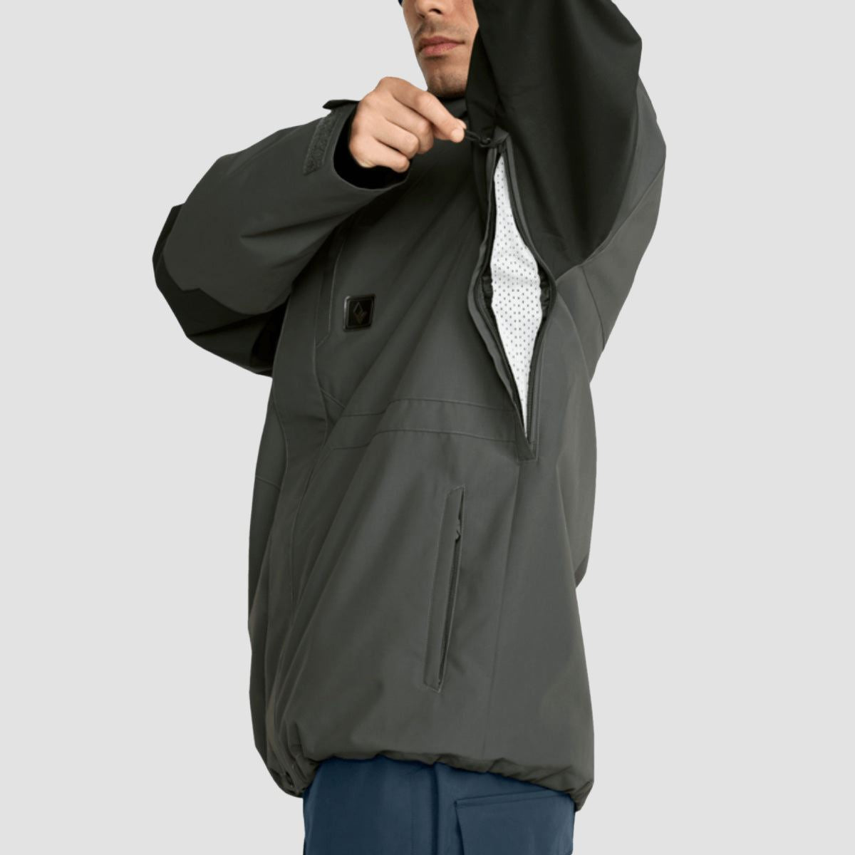 Volcom Primry Ins 10K Snow Jacket Dark Grey