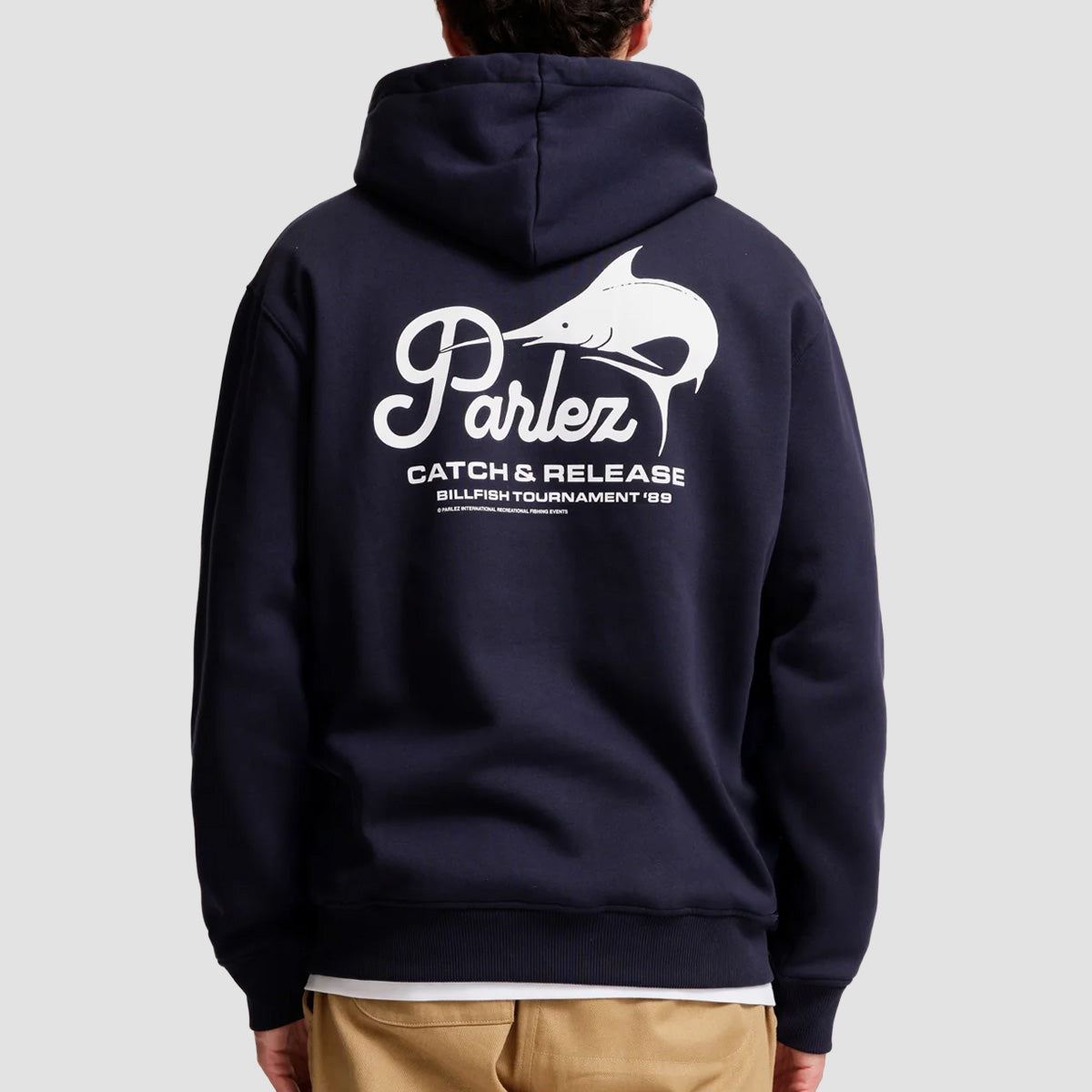 Parlez Marlin Pullover Hoodie Midnight