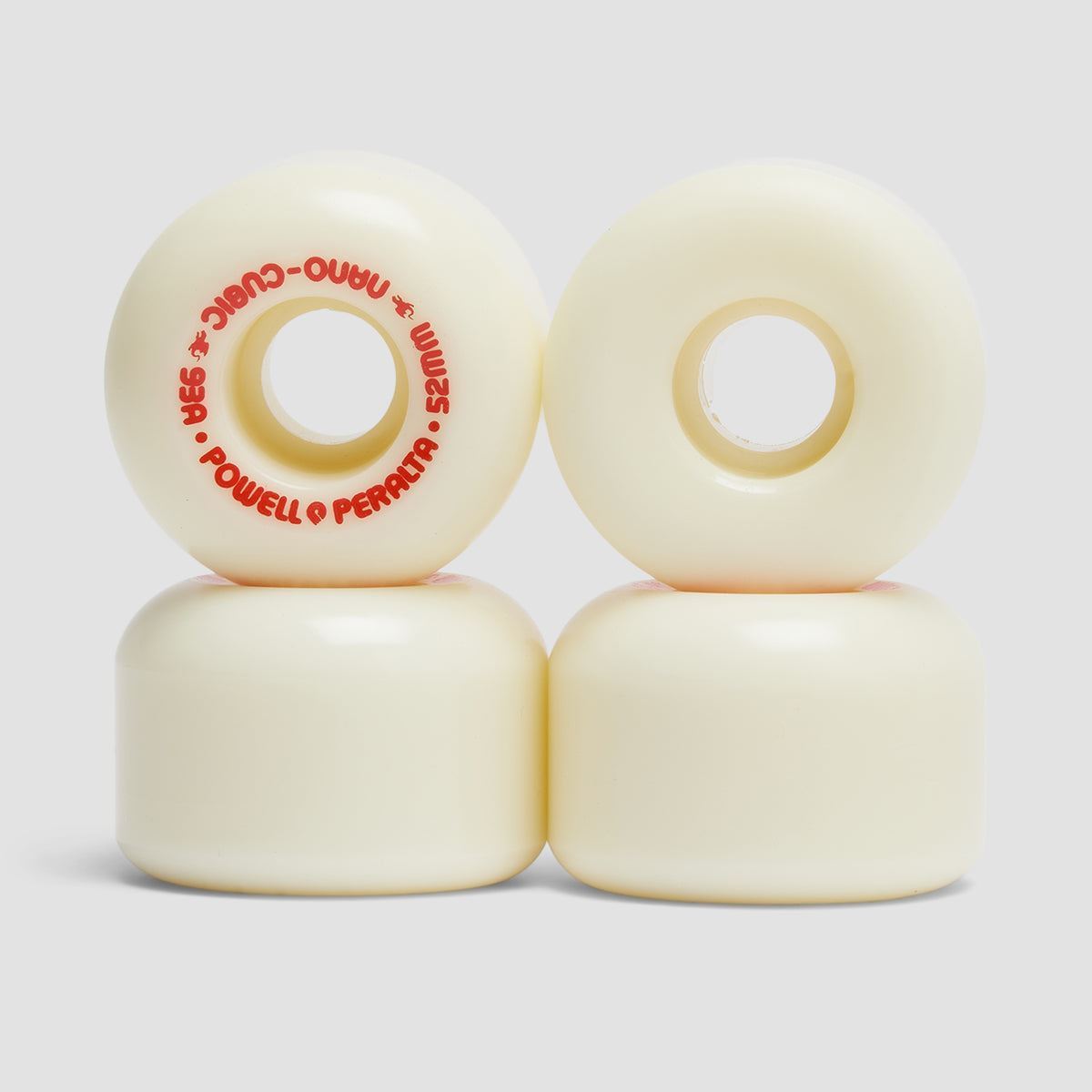 Powell Peralta Dragon Formula Andy Anderson Nano Cubic 93A A1 Skateboard Wheels Off White 52x36mm
