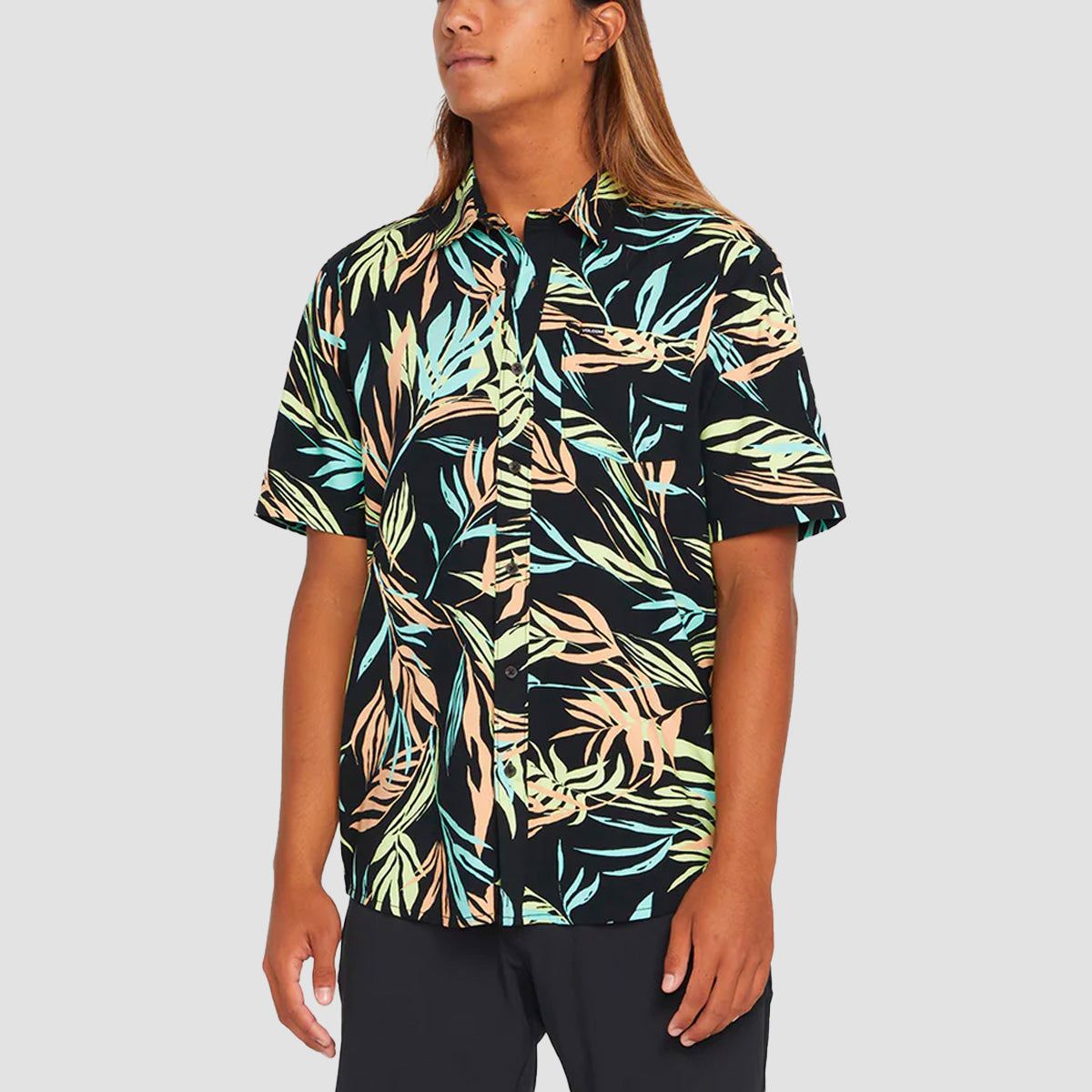 Boardshort Bleeding Leaf Mod 18" - BLACK - Hombre - España