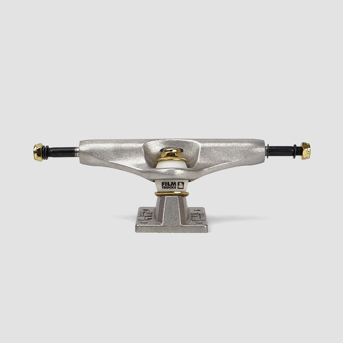 Film RAW Classic 5.25 Skateboard Trucks 1 Pair Raw/White/Gold - 8"