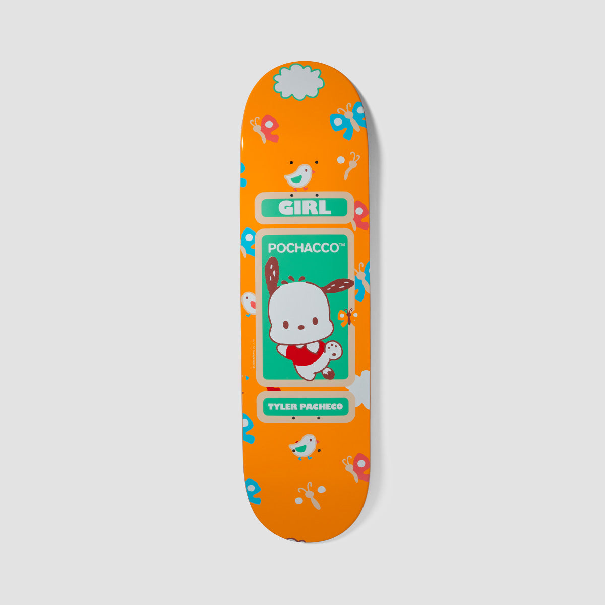 Girl X Hello Kitty and Friends Tyler Pacheco Skateboard Deck - 8.5