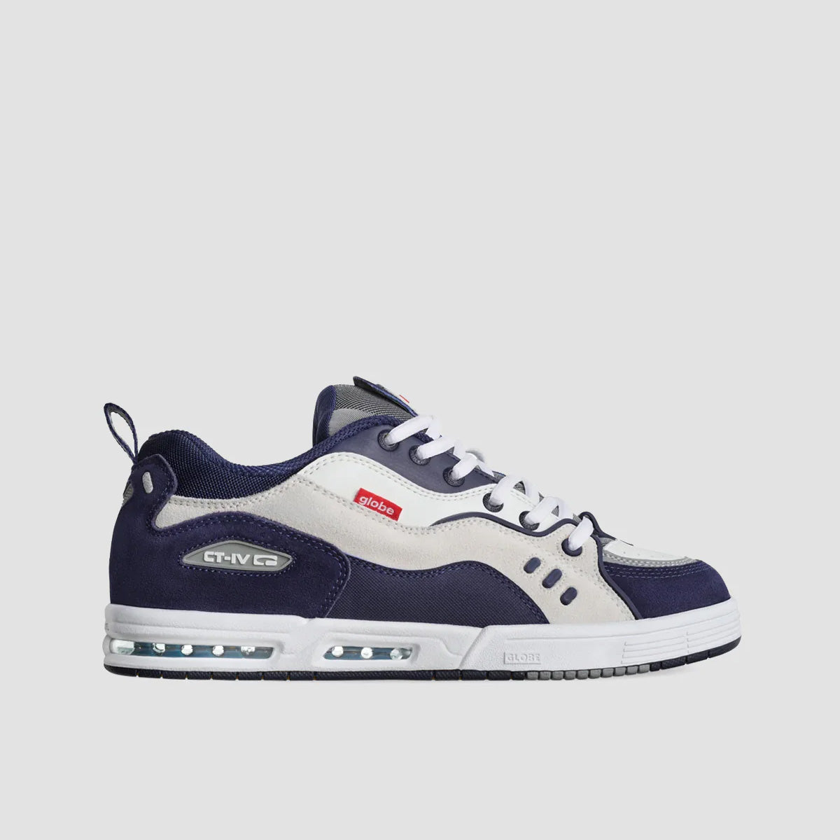 Globe CT-4 Shoes - White/Navy
