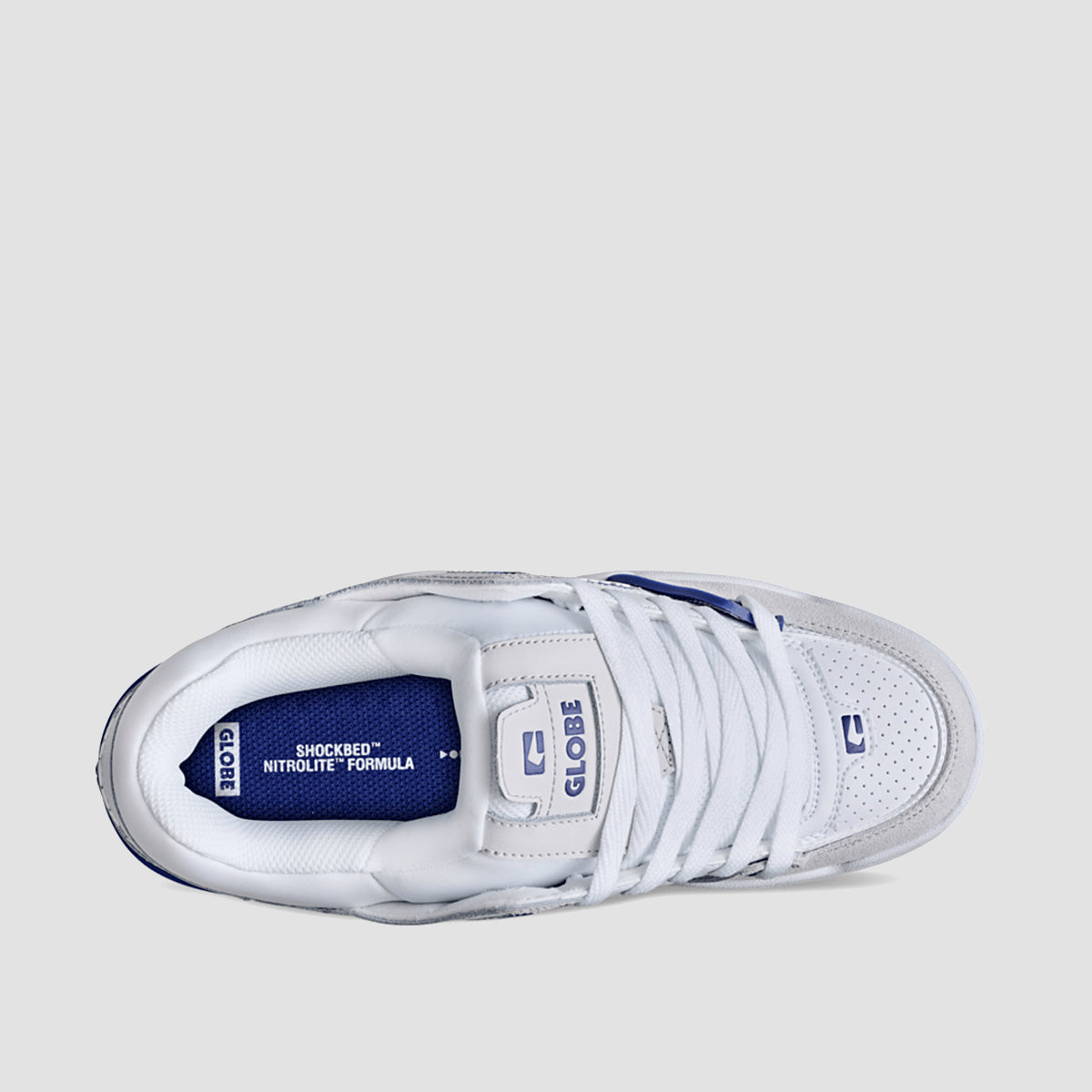 Globe Fusion Shoes - Blue/White