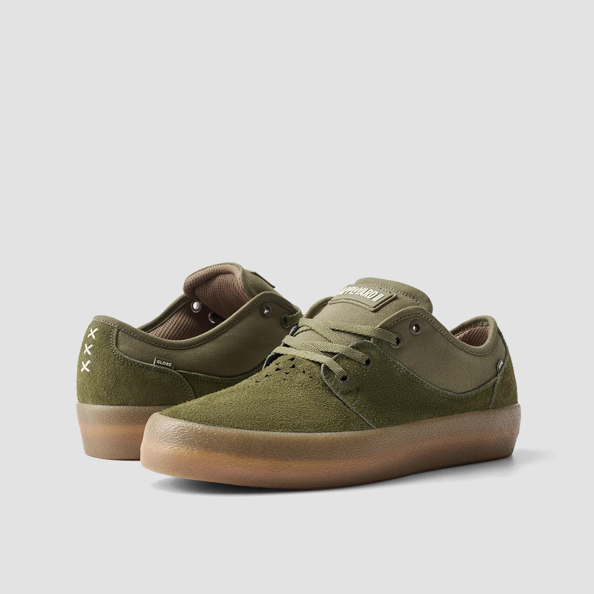 Globe Mahalo Shoes - Military Olive/Crepe