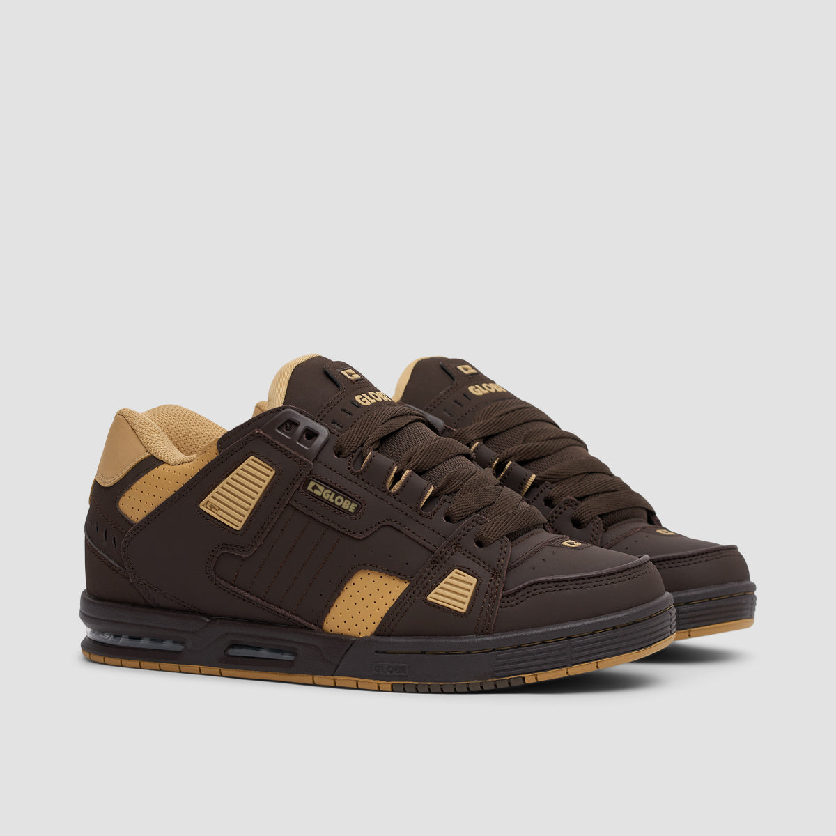 Globe Sabre Shoes - Dark Oak/Curry