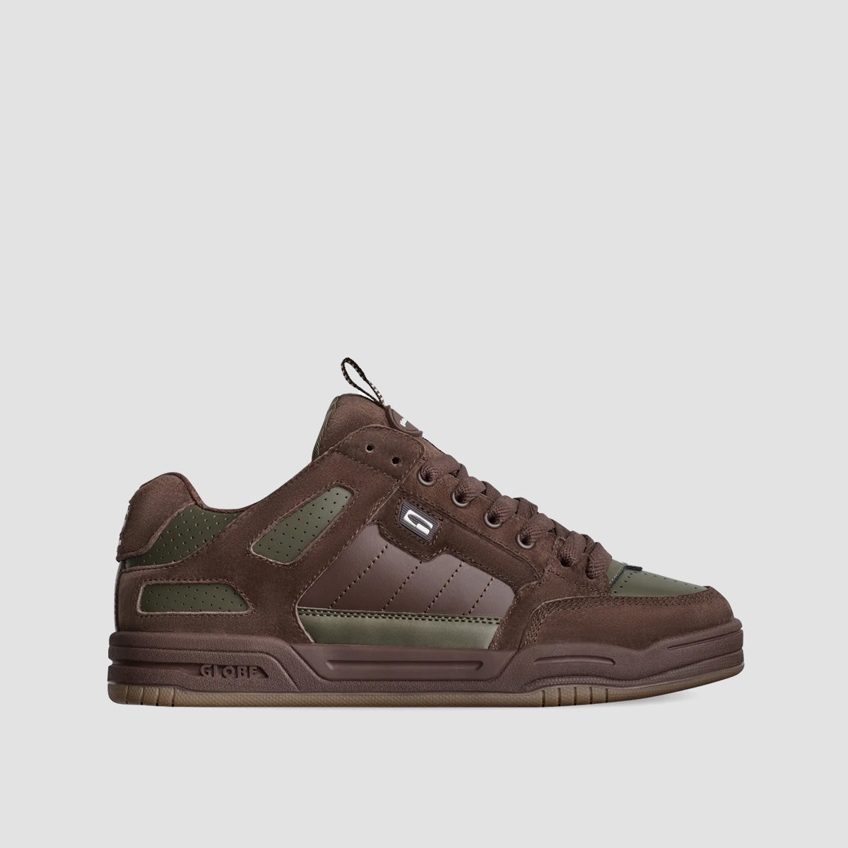 Globe Tilt Prime Shoes - Brown/Olive/Mullen