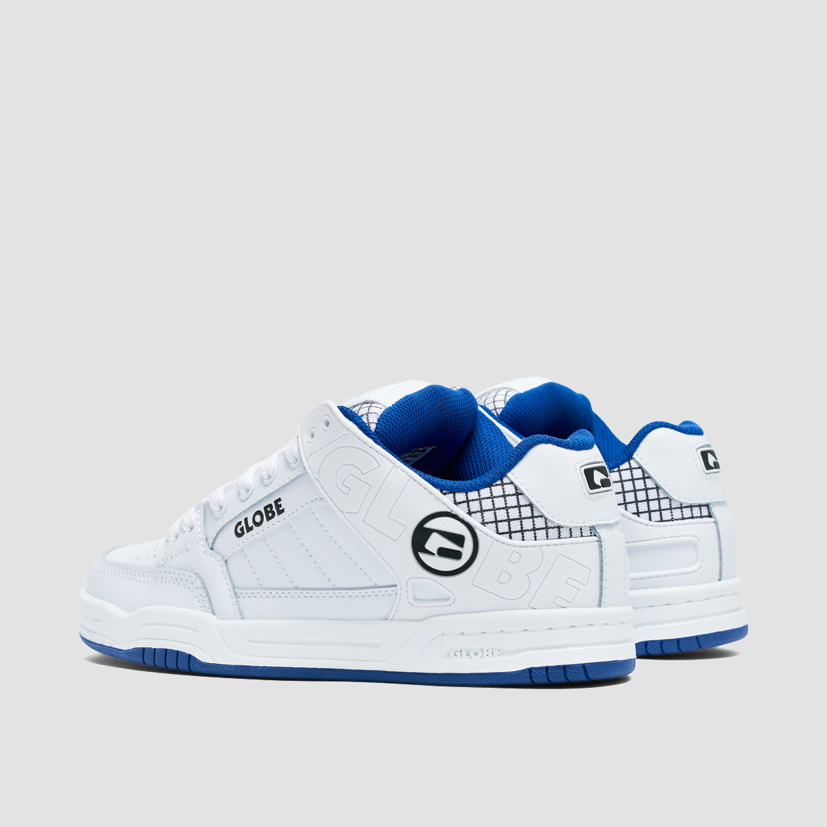 Globe Tilt Shoes - White/Cobalt - Kids