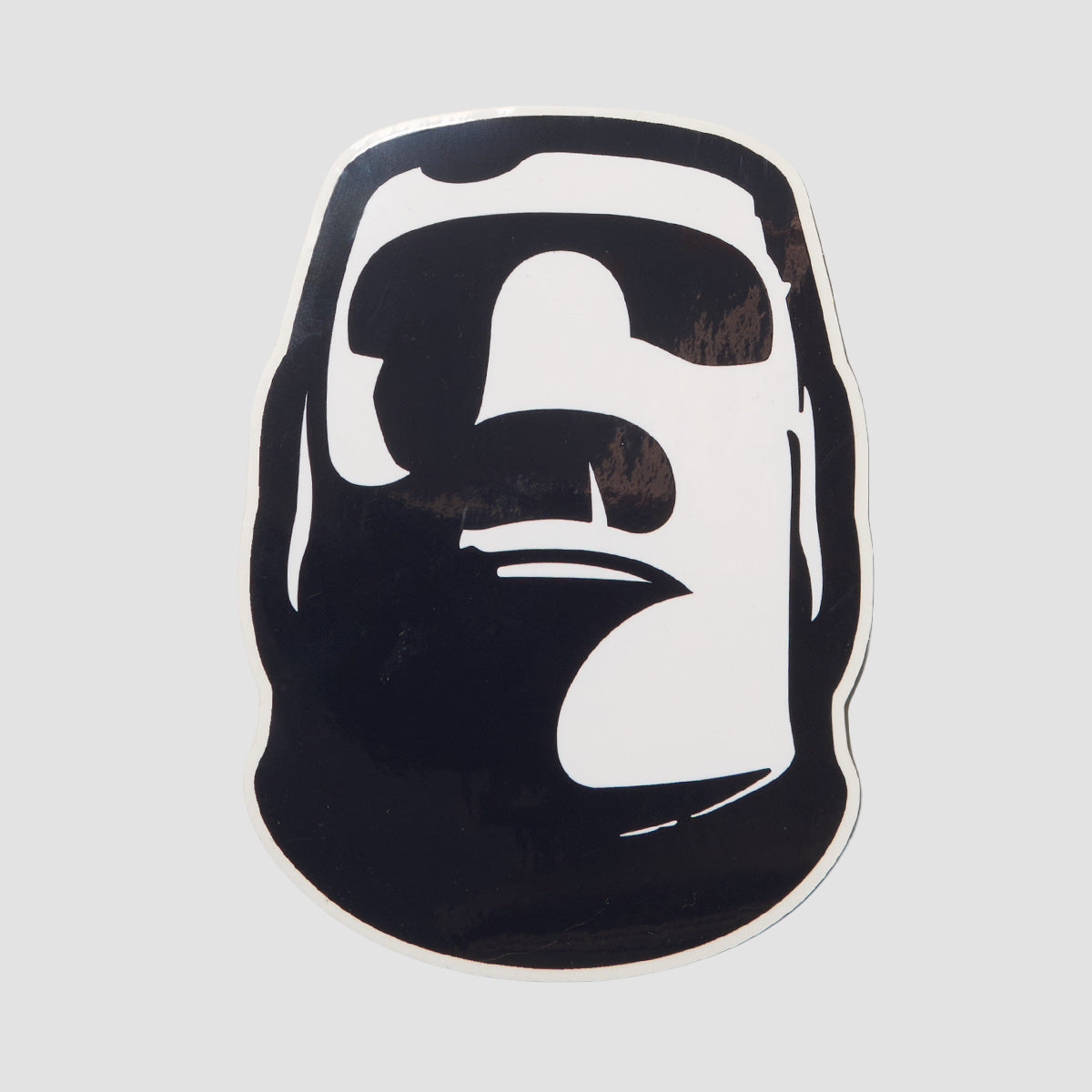 Heathen Monolith Sticker Black/White 145x105mm