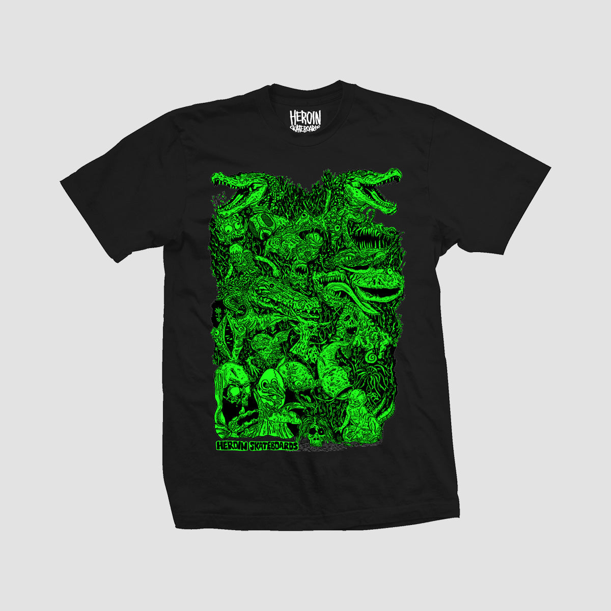 Heroin Allegory Of Fear T-Shirt Black